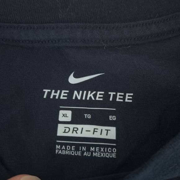 Nike Team USA Dri-Fit Navy T-Shirt, X-Large - Picture 3 of 5